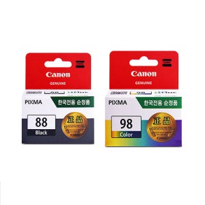 정품잉크 세트 PG-88 CL-98 E500 E510 E600 E610