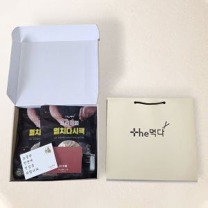 명절 멸치 해물 다시 팩 건어물 추석 설날 선물 세트