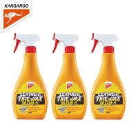 캉가루 레자왁스 500ml x3개입 /자동차용 레자, 타이어 광택