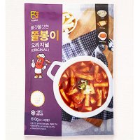 떡볶이 밀키트 쫄봉이 보통맛610g 즉석 간편 떡볶이 캠핑용으로도좋은