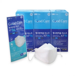 [30매] KF94 굿케어 마스크 대형 황사방역 보건용 국산 인텍