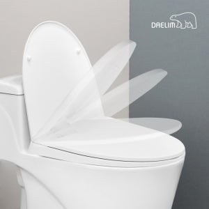 대림바스 무소음 슬로우다운 스마트 변기커버