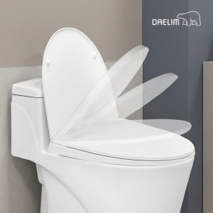 대림바스 무소음 슬로우다운 스마트 변기커버