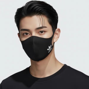 퇴근상점 아디다스마스크 스포츠 운동용마스크 블랙