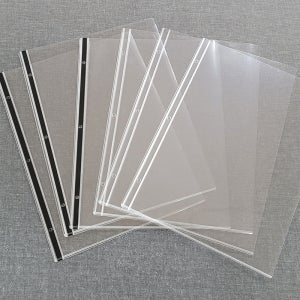 바인더용 투명필름 (10매) 고투명 페트 3공용