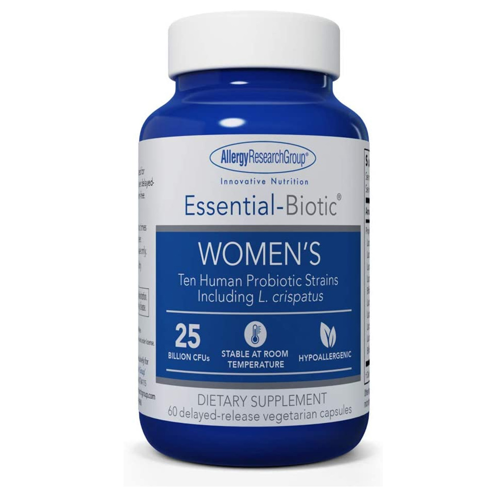 알러지리서치 <b>에센셜 바이오틱 여성 250억</b>유산균 지연방출 60베지캡슐 1개