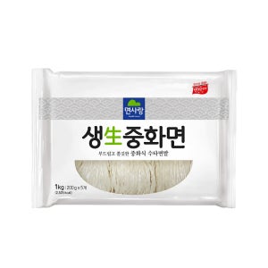 더식구 면사랑 생중화면 실온1kg 10개 생면