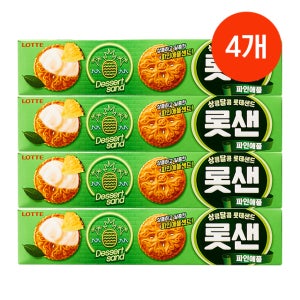 롯데 롯데샌드 오리지널 파인애플 105g / 4개