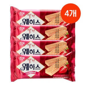 해태 웨하스 딸기 50g / 4개