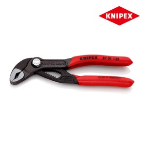 크니펙스 첼라 125mm 워터펌프플라이어 코브라 87 01 125 SB 플라이어