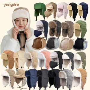 방한모자 군밤 트루퍼햇 겨울모자 털 귀도리 귀달이 이어머프 캠핑 스키장 트래퍼