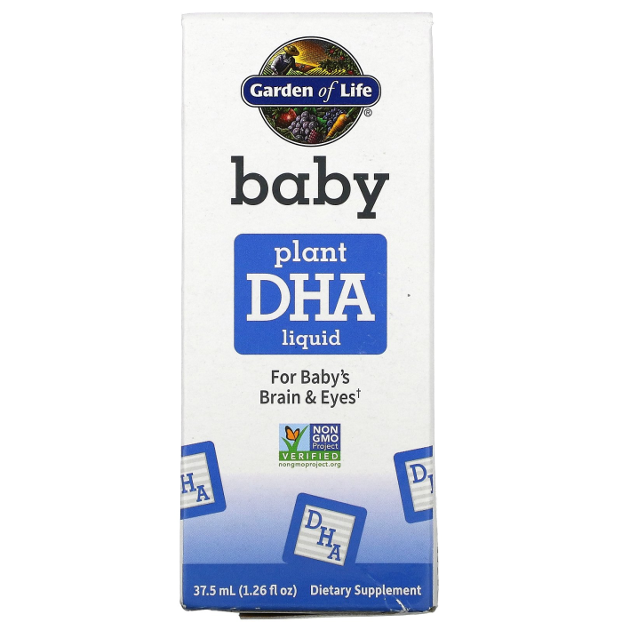가든 오브 라이프 <b>Baby Plant DHA Liquid</b> 1.26 fl oz 37.5 ml