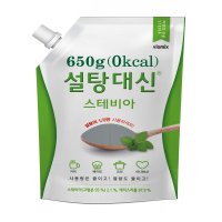 스테비아 에리스리톨 설탕 대신 스위트 대용량 설탕대체 대체당 650G