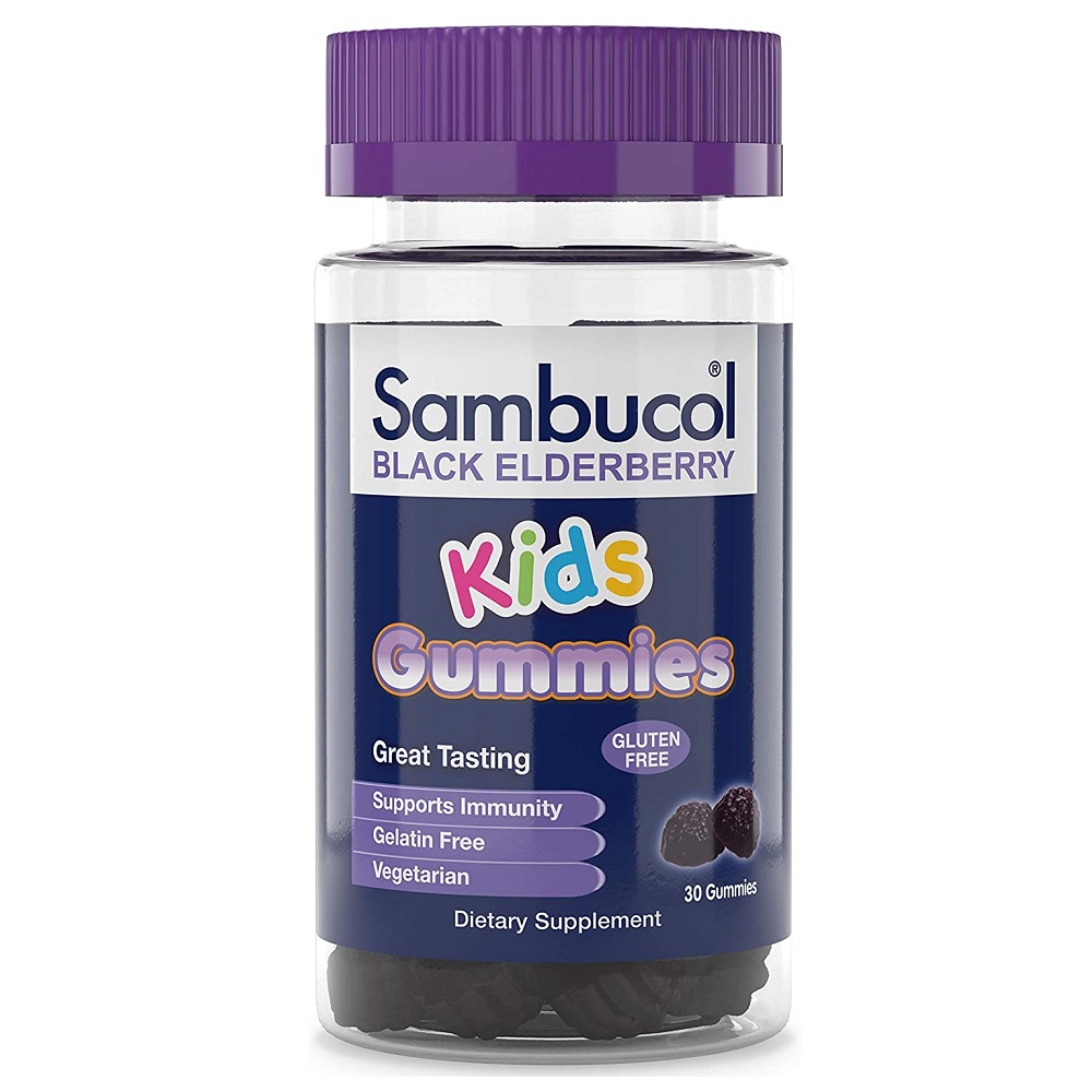 Sambucol Black Elderberry Kids Gummies <b>블랙 엘더베리 키즈 구미</b> 50mg 30개입