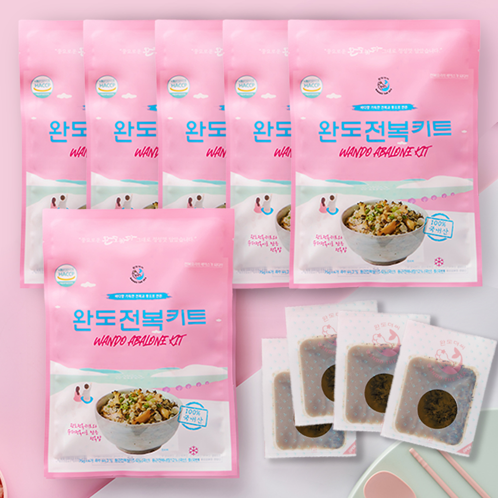 Wando Abalone Kit, Abalone Guts Geu Sauce, 24 packs