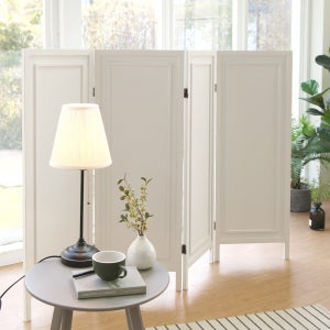 엘리아 4단 원목 파티션 인테리어 가림막