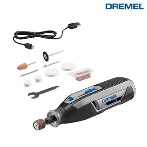 드레멜 충전고속로터리툴 LITE 7760-N/10 전동조각기세트