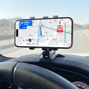 세이보링 차량용 핸드폰 거치대 계기판 대쉬보드 집게식 거치대