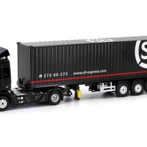홍콩 Tiny 1:64 메르세데스벤츠 Antos SF Express 컨테이너트럭 다이캐스트 미니카