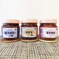 30년 전통 제주젓갈 500g 오름물산 자리젓 갈치속젓 쌈자리젓 3종