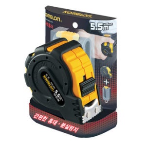 코메론 자켓 자석 훅 줄자 KMC-25RJ 5.5M