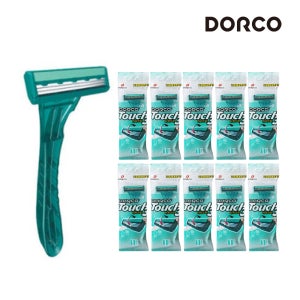 도루코 터치3 일회용 3중날 면도기 (10개)