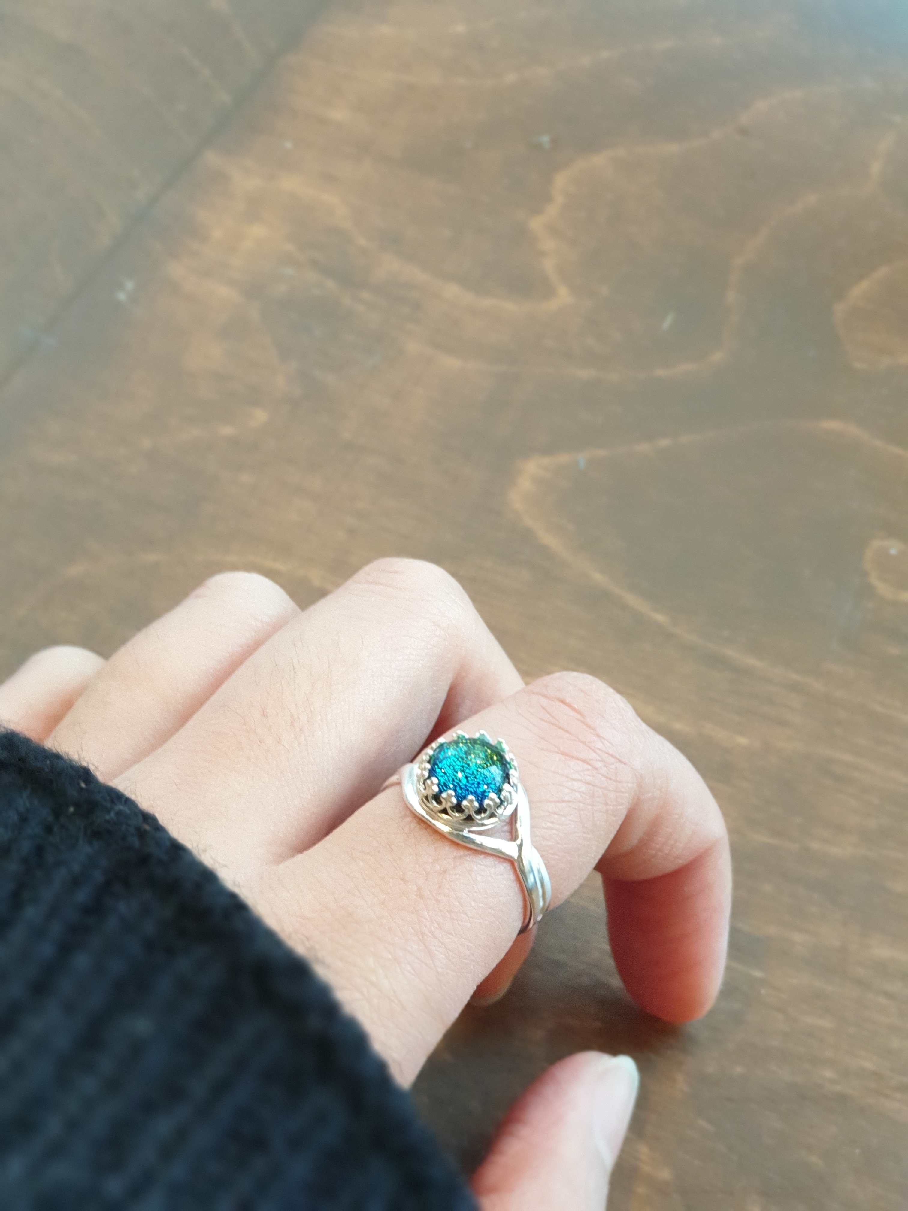 [실버925] 헤라 유리반지