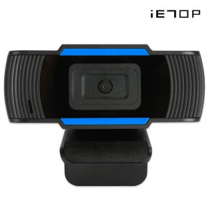 이탑 ET-WC30000 멀티미디어 화상캠 웹캠 USB2.0 화상통화 수업 방송용 회의용 노트북 800만화소 HD렌즈 COMS 오토포커스 180도화각 3.5mm AUX잭 고화질