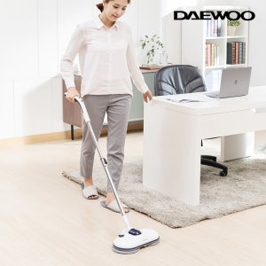 대우 아쿠아젯 무선 물걸레청소기/강력한 듀얼모터 가벼운무게 대용량배터리 14단계길이조절