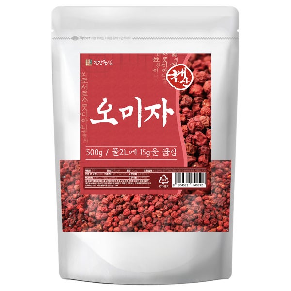 국산 문경 건오미자 말린 오미자 500g
