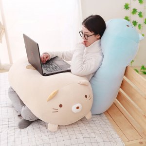 공룡,고양이,펭귄,곰 모찌 대형 쿠션