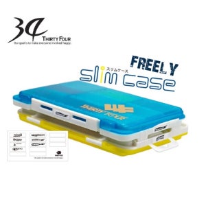 34 써티포 웜케이스 프릴리 슬림 케이스 FREELY SLIM CASE 아지 웜 루어 케이스