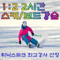 평창휘닉스 파크 1:2 2시간 강습권 강습패키지 의류 장비렌탈 할인이벤트