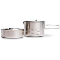 Solo Stove Companion 2 Pot Set 솔로스토브 챔피온 2 포트 캠핑 냄비 세트 1.5L, 3L