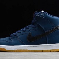 나이키 SB 덩크 하이 ISO 미드나잇 네이비 Nike SB Dunk High MIDNIGHT NAVY CI2692-401