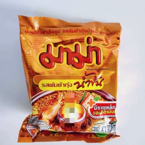 태국 라면 mama 마마 인스턴트 누들 쉬림 크리미 톰얌, 55g, 30개