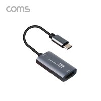 Coms HDMI USB 캡쳐보드 C타입 4K IF627