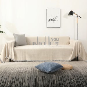 사계절 모던 쇼파커버 돌 카우치 토퍼 심플 소파덮개 3인용 5번