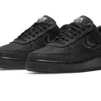 나이키 스투시 포스 로우 블랙 STUSSY NIKE AIR FORCE 1 LOW