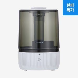 [한파특가] 로페 초음파 가습기 대용량 4L 간편세척 LH-001 화이트