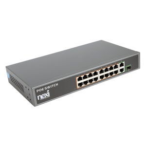 넥시 16포트 POE 스위치 허브 150W (NX1122)