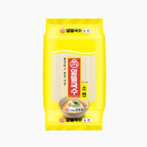 오뚜기 알뜰국수 소면 3kg 4개 업소용 잔치국수 비빔국수