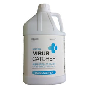 바이러캐쳐 무알콜살균수 미산성 차아염소산수살균 코로나19 방역 소독제