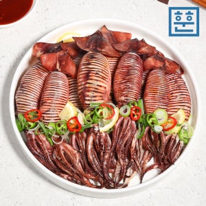 싱싱한 통찜용 오징어 산지직송 1kg