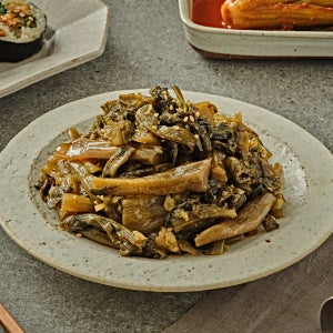 여수 나래식품 볶음 돌산 갓김치 500g 국내산 볶음김치