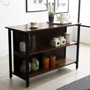 로미 아일랜드 주방 조리대 홈바 보조 홈카페 수납형 식탁 테이블 수납장