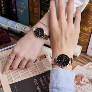 [쥴리어스] 본사정품 여자/남자 가죽 손목시계 커플시계 JA-1260ML (4color)
