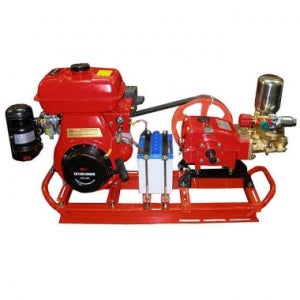 엔진식 동력분무기 BCEA8-80A (8HP자동엔진 80A자동펌프)