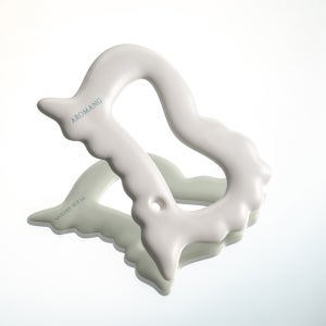 아로망 BB 바디 괄사 마사지 세라믹 마사지기 승모근 허벅지 림프