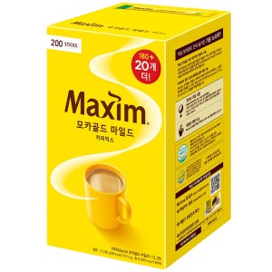 맥심 모카골드 커피믹스 200T